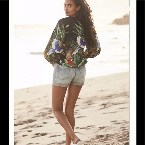 SALE NWT Anthropologie Pilcro Slim Denim Shorts size 29 - Picture 5 of 15